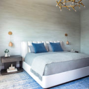 Luxury bedroom designed by San francisco interior design firm Cocharly Services LLC Interiors