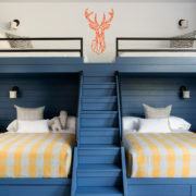 Modern custom bunk bed designed by San Francisco interior designer Cocharly Services LLC Interiors